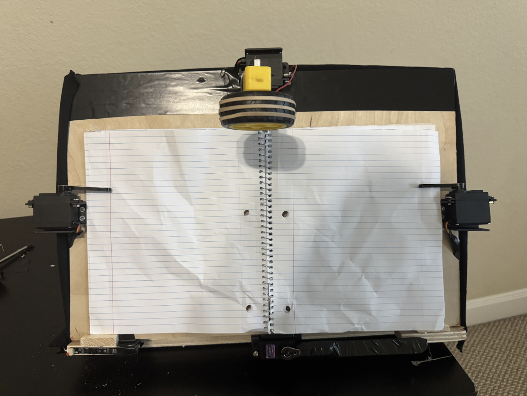 Automatic Book Page Flipper